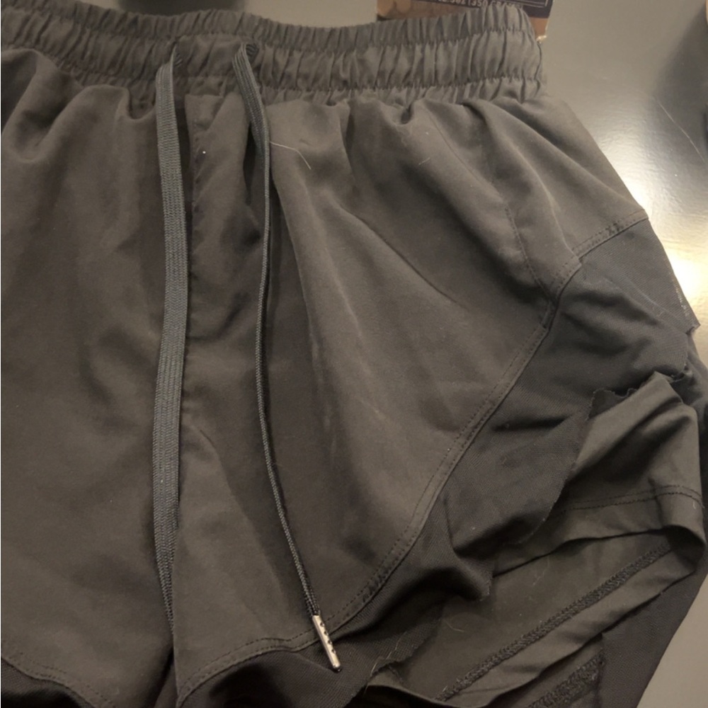 Men's Black Athletic Shorts
